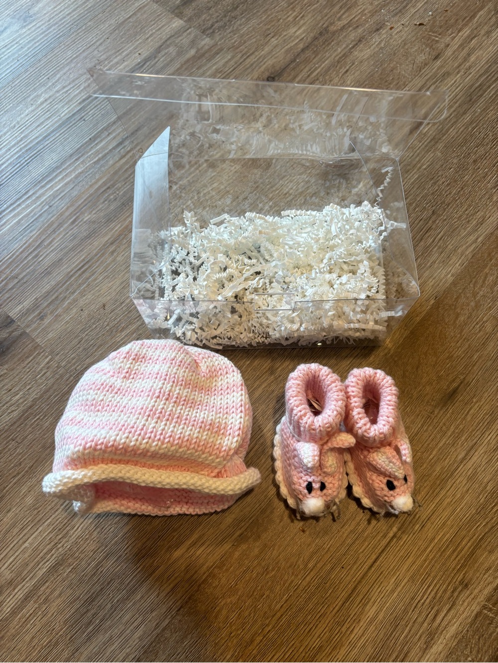 Artwalk Baby Knit Hat & Booties Gift Set one size